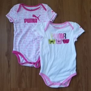 🙈 SOLD🙈24 Month Puma onesies